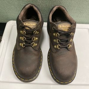 Dr. Marten steel toe shoes